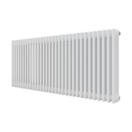 Azur 600mm x 1460mm 6351BTU White Horizontal 3 Column Radiator