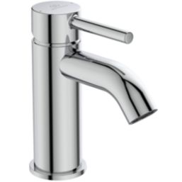 Ideal Standard Ceraline Chrome 72mm Cloakroom Lever Mono Basin Mixer Tap  With Clicker Waste