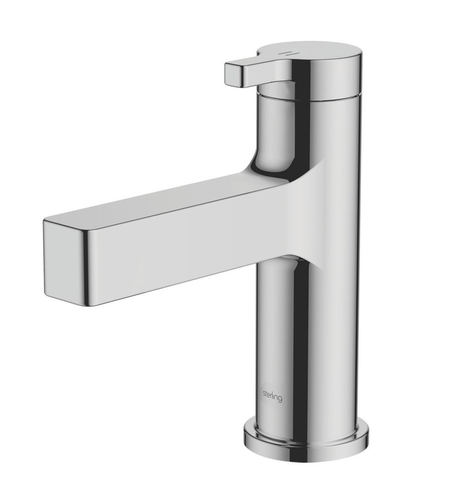 Thomas Denby ESTO BatteryPowered Sensor Basin Mixer Chrome Screwfix