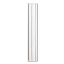 Time RADIANT  2000mm x 345mm 4702BTU White Vertical Designer Radiator