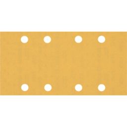 Bosch Expert C470 180 Grit 8-Hole Punched Multi-Material Sanding Sheets 186mm x 93mm 50 Pack