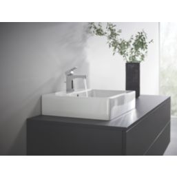 Hansgrohe Vernis Shape 100 Chrome 148mm Cloakroom Lever Mono Basin Mixer Tap