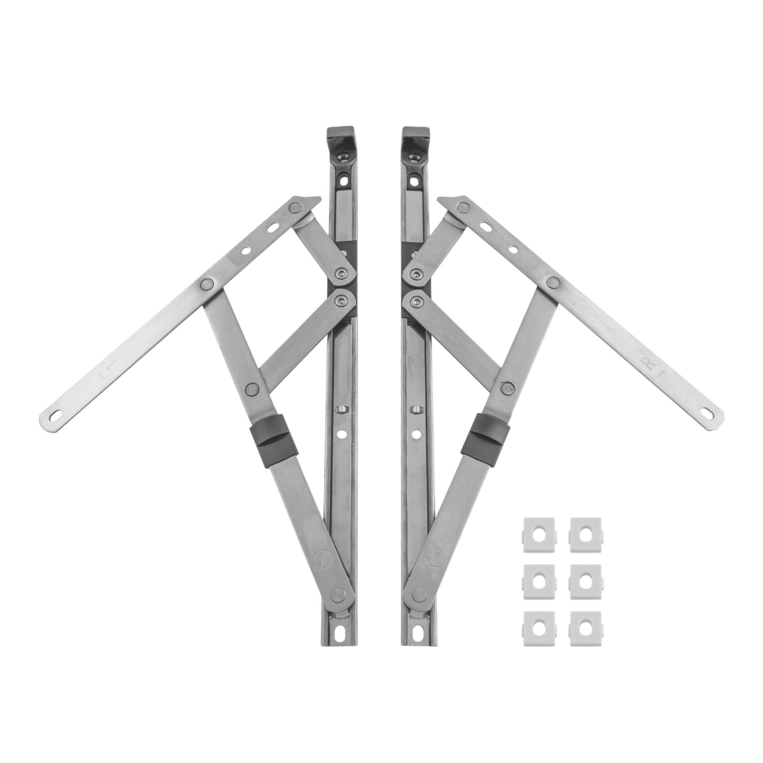 Smith & Locke Friction Stay Window Hinges Side-Hung 600mm 2 Pack (750YX)