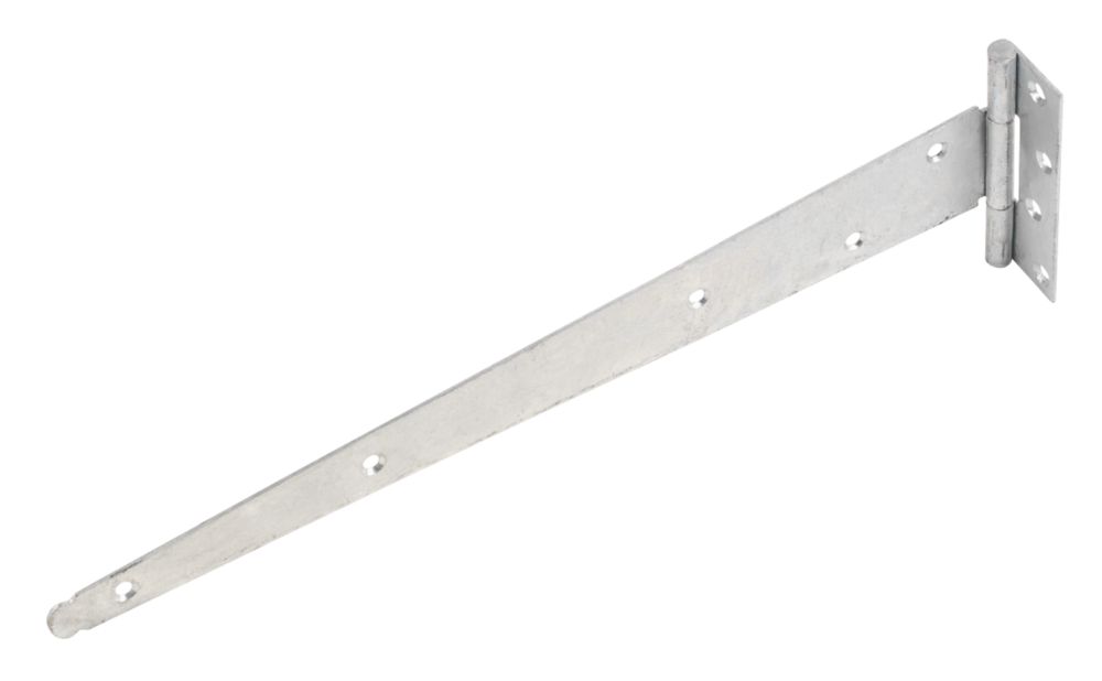 SelfColour Medium Duty Tee Hinges 375mm 2 Pack Screwfix