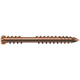 Spax  TX Cylindrical Self Drilling Antique Decking Screws 5mm x 60mm 100 Pack