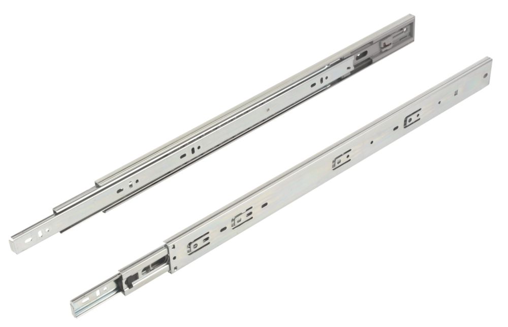Soft-Close Ball Bearing Drawer Runners 500mm 2 Pack