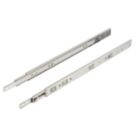 Essentials Zinc-Plated Soft-Close Ball Bearing Drawer Runners 500mm 2 Pack