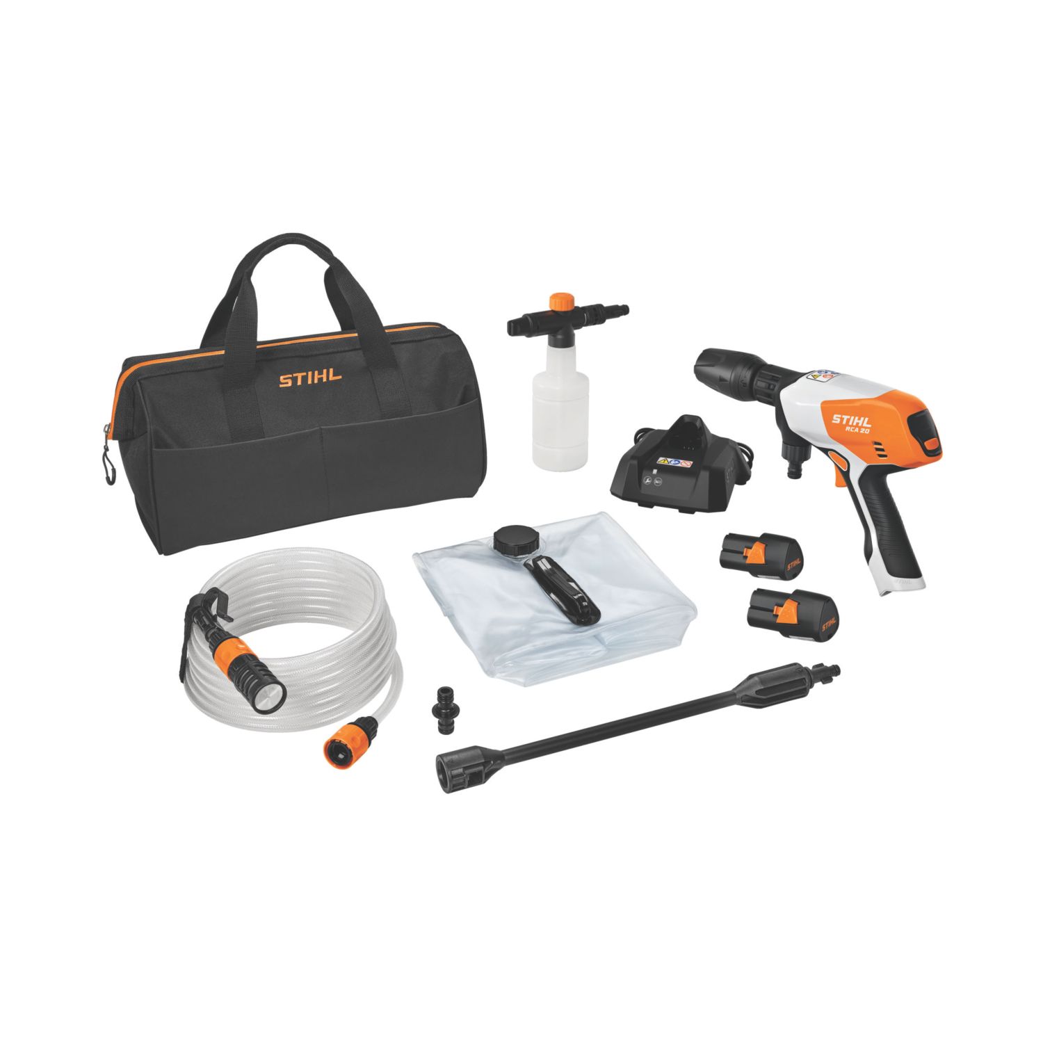 STIHL RCA 20 24bar 10.8V 2 x 28Wh Li-Ion AS System Cordless Pressure Washer (751CU)