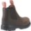 Hunter  Size 5 Womens Brown Water-Resistant Steel Toe Cap Safety Dealer Boots