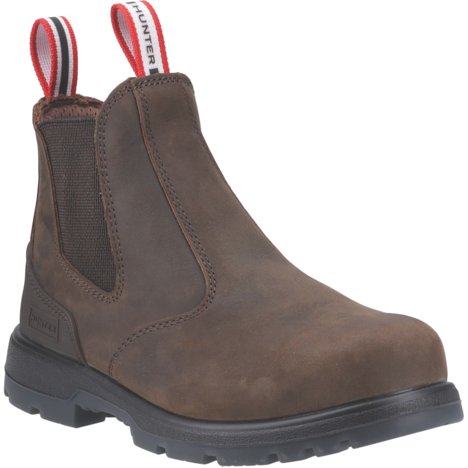 Hunter Size 5 Womens Brown Water-Resistant Safety Dealer Boots (751CW)