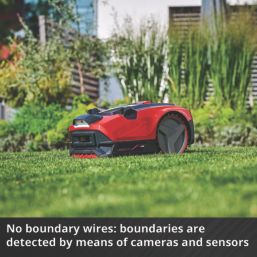 Einhell 18V 3.0Ah Li-Ion Power X-Change Brushless Cordless 18cm Freelexo Cam 500 Robot Lawn Mower