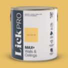 LickPro Max+ 2.5Ltr Yellow 03 Eggshell Emulsion  Paint