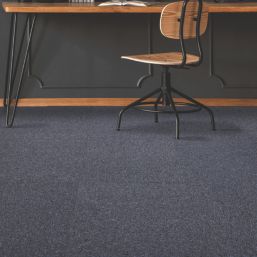 Contract Midnight Blue Carpet Tiles 500 x 500mm 20 Pack