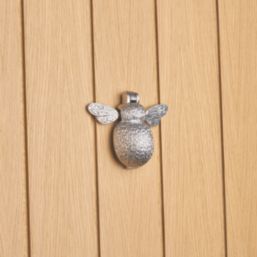 Hardware Solutions Door Knocker Bumble Bee Satin Chrome 127mm x 98mm