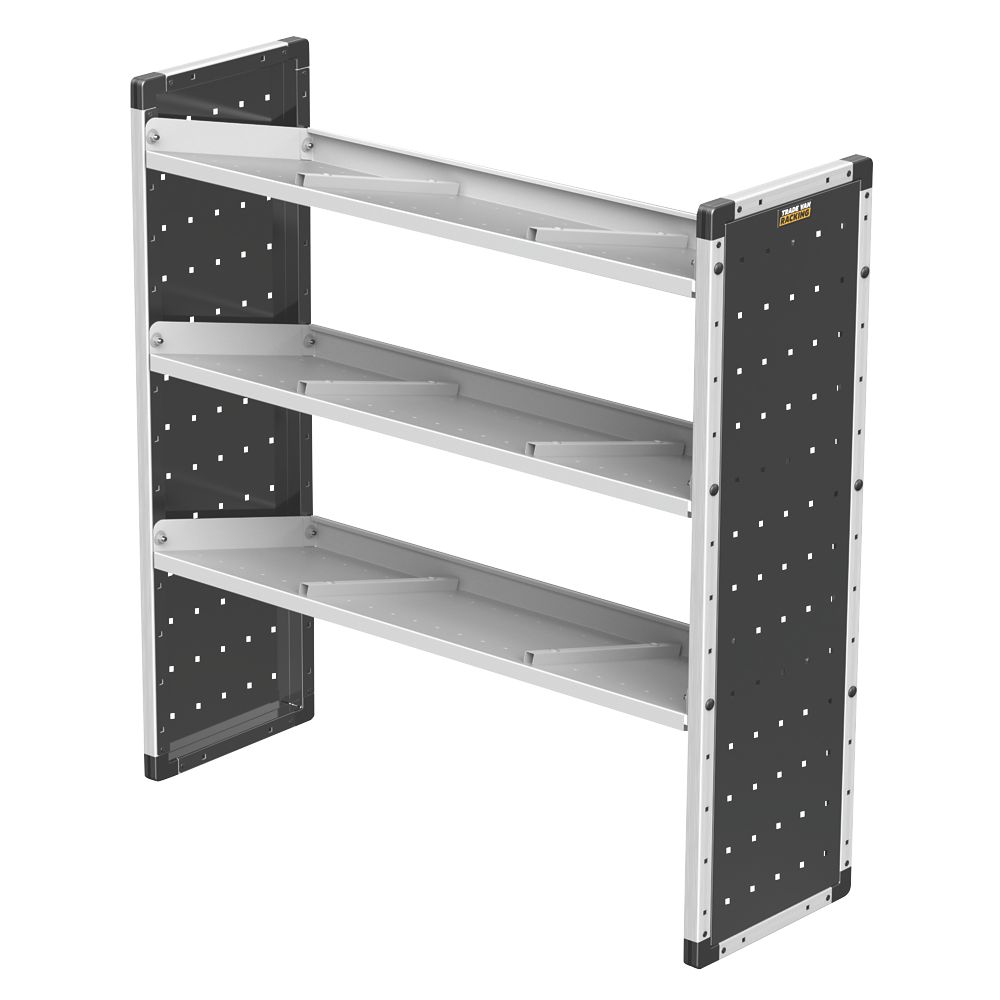 Van Guard  Universal Trade Van Racking Unit (3 Angled Shelves) 1250mm x 381mm x 1279mm