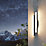 Eglo Serricella Outdoor LED Wall Light Black 5W 1100lm