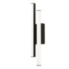 Eglo Serricella Outdoor LED Wall Light Black 5W 1100lm