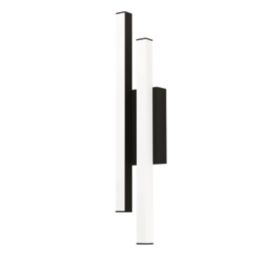 Eglo Serricella Outdoor LED Wall Light Black 5W 1100lm