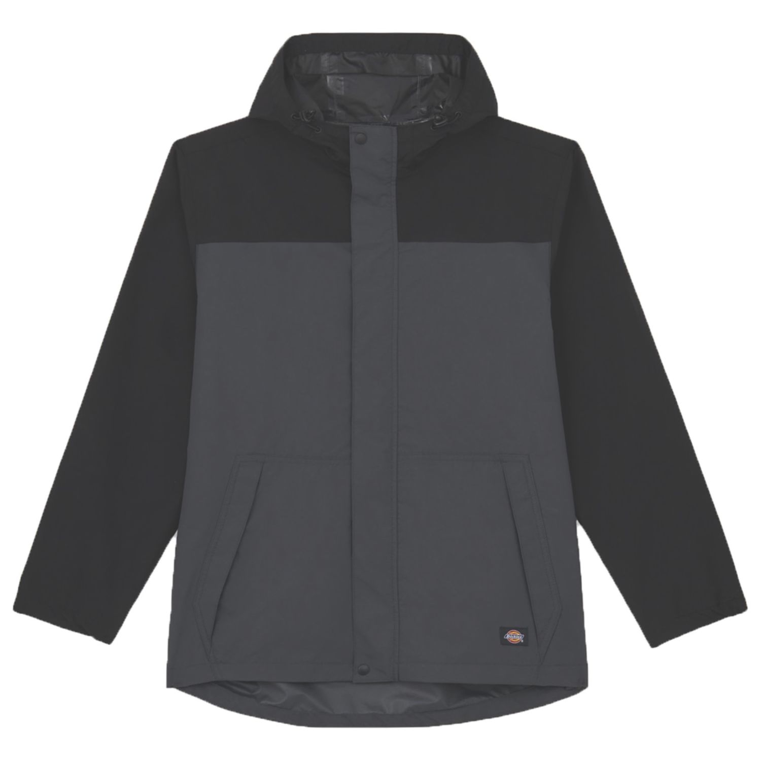 Dickies 100% Waterproof Rain Jacket Charcoal Large Size 24" Chest (751TN)
