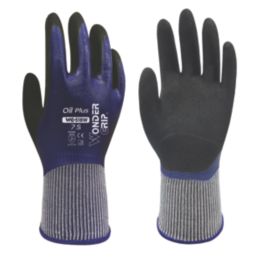 Wonder Grip WG-518W Oil Plus Gloves Purple Small