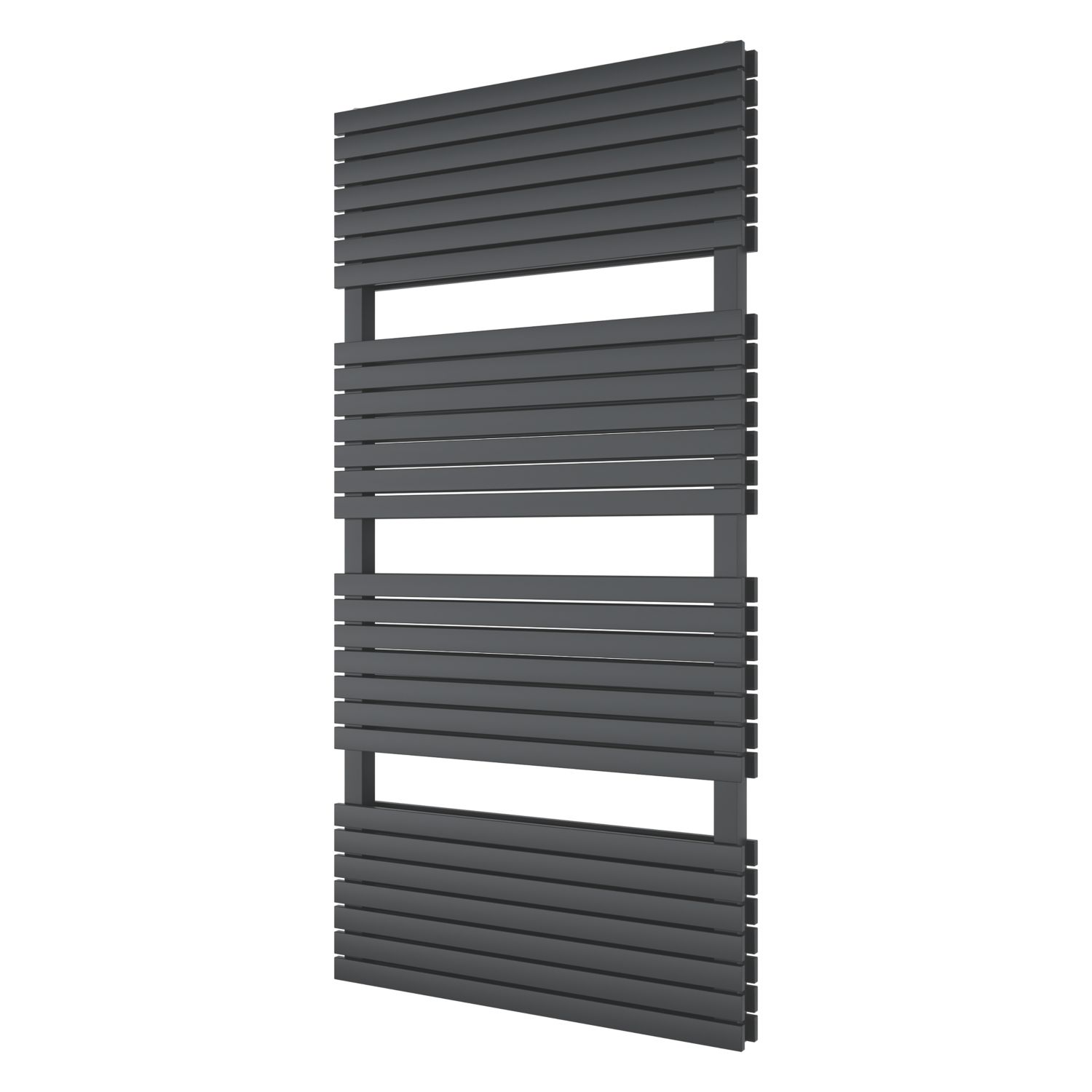 Ximax Watson Duplex 1185mm x 600mm 3932BTU Anthracite Vertical Towel Radiator (751YE)