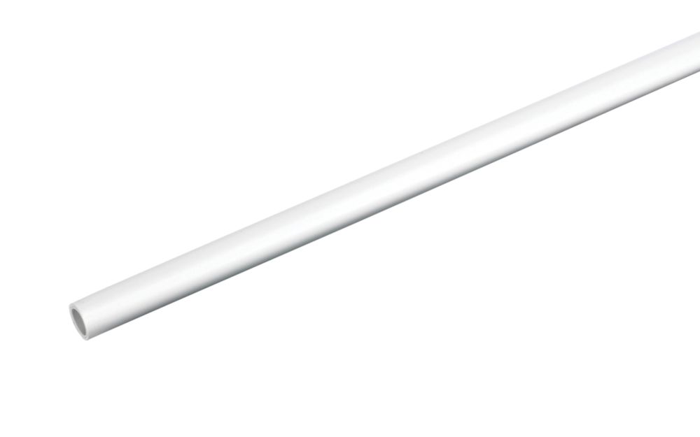 Hep2O  Push-Fit Polybutylene Barrier Pipe 28mm x 3m White