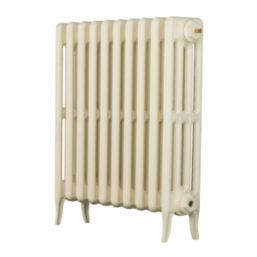 Arroll 660mm x 754mm 3193BTU Cream Cast Iron 4 Column Radiator