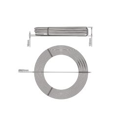 Warmup  Compression/Press-Fit/Push-Fit PE-RT Pipe 16mm x 110m