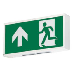 4lite  Maintained or Non-Maintained Emergency LED Exit Box with Up, Down, Left & Right Arrow 3.5W 10lm