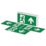 4lite  Maintained or Non-Maintained Emergency LED Exit Box with Up, Down, Left & Right Arrow 3.5W 10lm