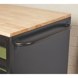 Bunker  10-Drawer Workbench Roller Tool Cabinet Green