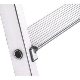 Zarges Aluminium 1.22m 3 Step Platform Step Ladder