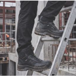 Site Convey Size 8  Black Waterproof  Safety Boots