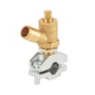 Flomasta Self-Cutting Drain Cock 15mm