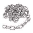 Essentials Side-Welded Zinc-Plated Short Link Chain 8mm x 10m