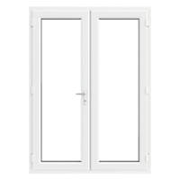 Crystal  White uPVC French Door Set 2055 x 1490mm