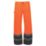Regatta Pro Hi-Vis Cargo Trousers Orange / Navy 40" W 31" L