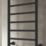 Reina 350mm x 500mm 273BTU Black Flat Electric Towel Radiator