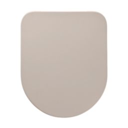 Tanaro Soft-Close with Quick-Release Toilet Seat Duraplast Taupe