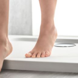 Mira Flight Low Rectangular Shower Tray Gloss White 1000mm x 900mm x 40mm