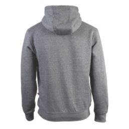 CAT Trademark Hooded Sweatshirt Heather Grey 3X Large 54-56" Chest