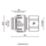 Flomasta  Polybutylene, PEX & Copper Push-Fit Reducing Coupler 15mm x ½"