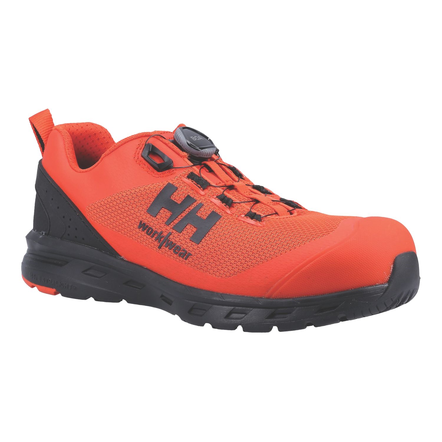Helly Hansen Chelsea Evolution Size 8 Orange Non Safety Trainers (752YG)