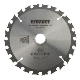 Erbauer  Wood TCT Saw Blade 150mm x 20mm 24T