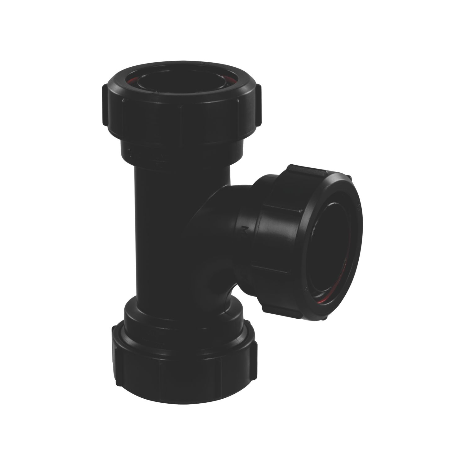 McAlpine V1M-BL Compression Swept Tee Black 38mm (753CL)