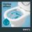 Swirl Caldew Soft-Close Slim Vortex Rimless Toilet with Cistern Dual-Flush 4.5Ltr