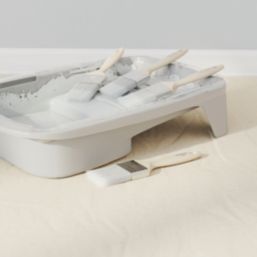 Fortress Trade  Flat Paint Brushes 2" 4 Pack