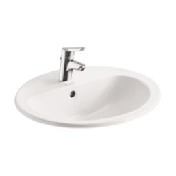 Armitage Shanks Orbit 21 Countertop Washbasin 1 Tap Hole 550mm
