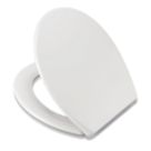 Croydex Vendee Soft-Close with Quick-Release Toilet Seat Polypropylene White