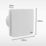 Sensio Rubi 100mm Axial Bathroom Shower Extractor Fan Kit  White 240V